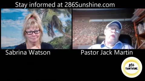 286 Sunshine LIVE Ep 057 Pastor Jack Martin Candidate Congress Dist 11