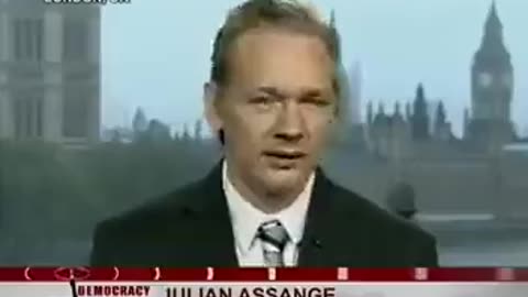 Julian Assange Speaking Over A Decade Ago..