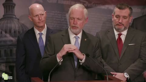 Senator Ron Johnson at Senate GOP Border Press Conference 1.24.24