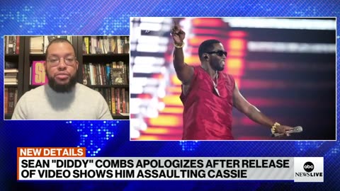 Sean ‘Diddy’ Combs apologizes after release of video showing him assaulting Cassie ABC News