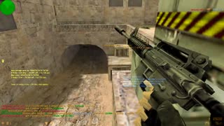 De_dust2 Gameplay - Counter Strike 1.6