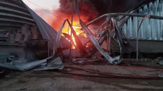 Russia targets grain warehouses in strikes on Odesa region overnight