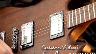 Guitarra SG Artesanal em mogno captadores Epiphone ACPNHCN Alnico (006)