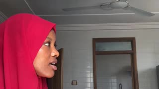 The Muslim lady with a nice voice