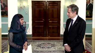 Malala to Blinken: Afghan girls need school