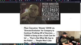 Pfizer Director Says the Quiet Part Out Loud!! Pfizer Wants to MUTATE COVID!!!