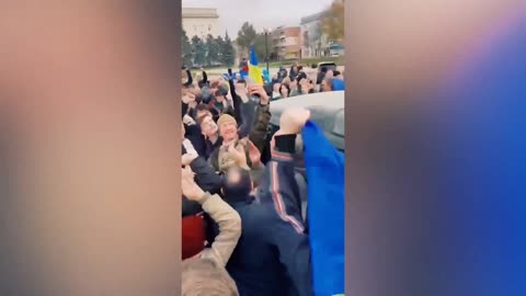 Latest news today jubilant scenes greet Ukrainian forces