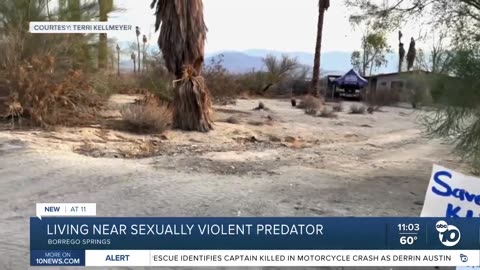 Borrego Springs residents describe living near sexually violent predator