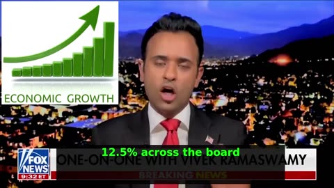 The Economic Growth Tax Vision: Vivek will push for 12.5% Flat Tax Across the Board