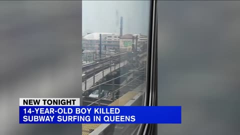 Second 14-year-old teen dies from subway surfing in as many weeks- Friday 30 June 2023