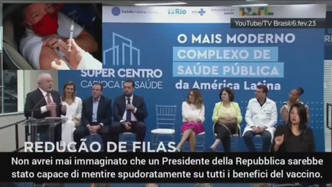 PRESIDENTE LULA BRASILE: 🔴💣I BAMBINI VERRANNO TOLTI ALLE PROPRIE MADRI SE QUESTE NON LI VACCINERANNO