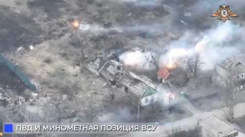 The Donetsk mortar men blew up the AFU positions in Avdiivka direction