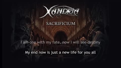 Xandria - Sacrificium (With Lyrics)