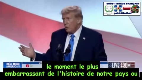 PRES Trump - Notre mouvement est populaire....