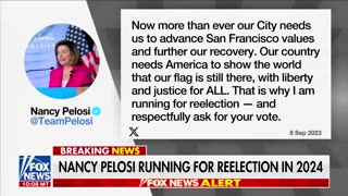 Nancy Pelosi is running for reelection