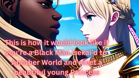 If you're a Black Man Isekai'd to Another World and Meet a Cute Anime Princess...