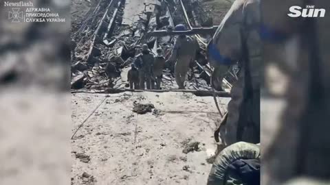 New footage shows Ukrainian forces recapturing large territory in Kharkiv region