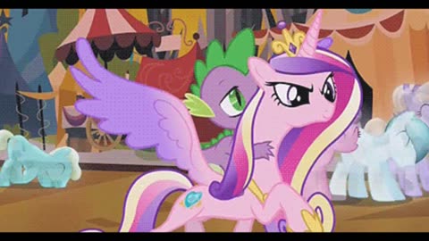 Underappreciated My Little Pony: Friendship Is Magic Pairing: Spike And Princess Cadance.