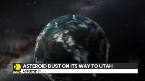 Asteroid dust on its way to utah
