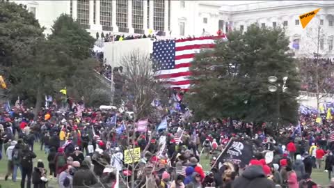 Russia State Media: “Unrest Inside and Outside of US Capitol in Washington, DC”
