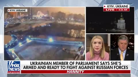 Ukrainian Parliament member reveals why she chose to stay amid Russian invasion