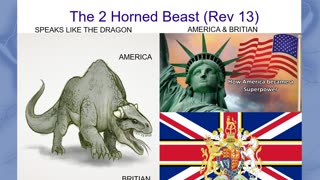 The 2 Horned Beast (Rev 13)=America & Britain