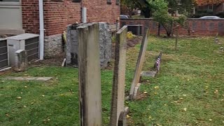 1776 and 1812 Veteran gravesites in Worthington, Ohio 10/28/23