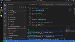 2.2 - Configurando container de desenvolvimento com docker, docker-compose e devcontainer