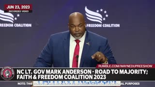 Lt Governor Mark Anderson | Faith And Freedoms 2023