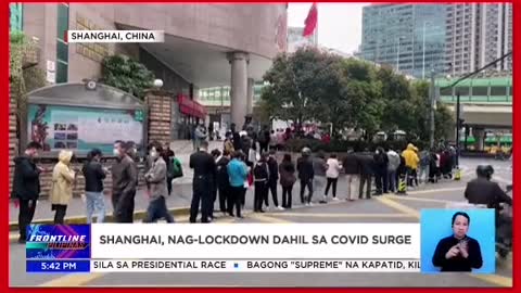 Lockdown muli sa China dahil sa COVID-19 surge