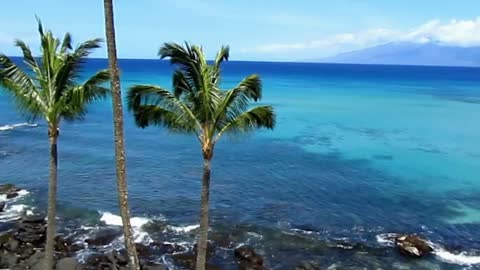 Stunning footage of Hawaiian island Maui