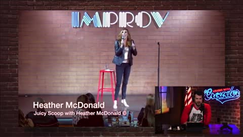 Comedian Heather McDonald Collapses On Stage - Clip from Louder With Crowder, Mug Club