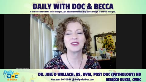 Pharmacist Ben Fuchs - The Power of Plant Derived Minerals - Daily with Doc and Becca 1/12/24