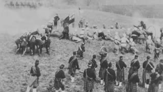 Battle Of Mafikeng, South Africa (1900 Original Black & White Film)