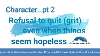 Character: Refusal to Quit