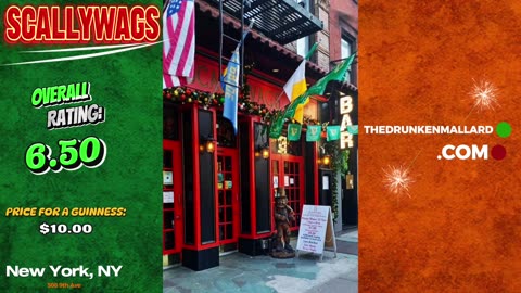 The Drunken Mallard visits Scallywag's Irish Pub in New York City