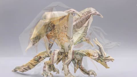 Dragon Bone - The Skeleton Dragon (Lien Quoc Dat) - LQD Money Origami