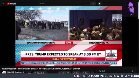 THUNDERDOME SPECIAL!! PRESIDENT TRUMP GIVES SPEECH AT SNEAKER CON IN PHILADELPHIA
