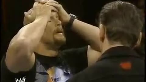 WWE RAW 15th Anniversary || Stone Cold Stuns Vince McMahon