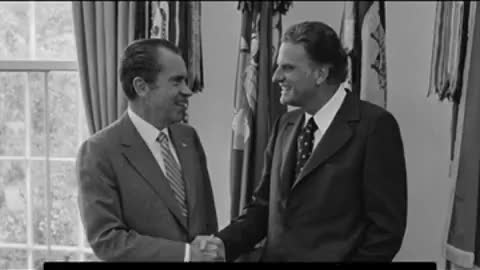 Reverend Billy Graham to Richard Nixon: 2 groups of Jews. One group is the SYNAGUE OF SATAN