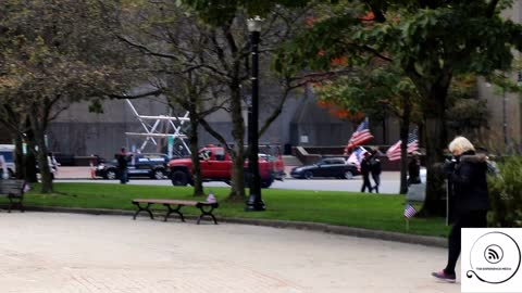 Buffalo, NY area employees walkout and come together to rally at Niagara Square