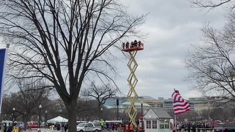 Jan 6, right after the President’s speech and was never told about “the violent insurrection “!