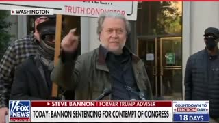 Steve Bannon: "judgement day is on 8th November, when the Biden Administration ends"