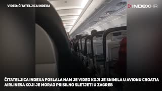 Avion CA prisilno sletio u Zagreb