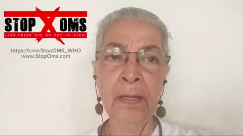 Dra Marisa Castillo Digo STOP ❌ OMS