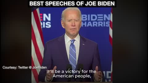 The best speeches of Joe Biden