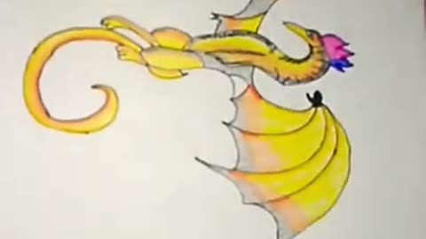 Dragon drawing So easy