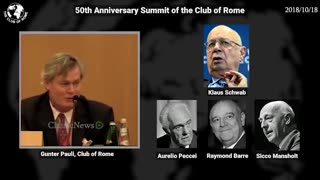 Club Of Rome Member: WEF Was Started By The Club Of Rome