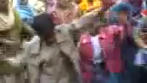 Funny Dance by a bihari at an Indian Marriage in a Village