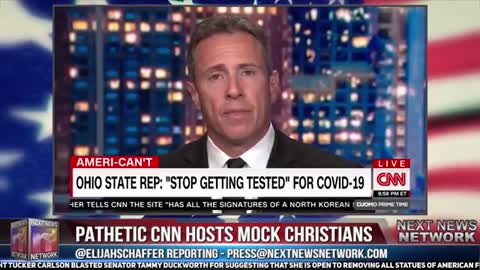 CNN mocking Christians - accursed Don Lemon and Chris Cuomo Judgement Day is coming
